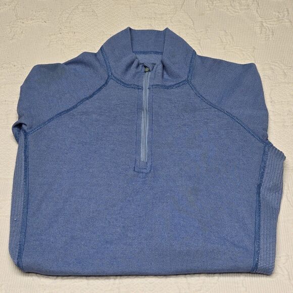 Patagonia Blue Capilene Midweight Quarter Zip Pullover Shirt Top Women Small - Picture 1 of 11